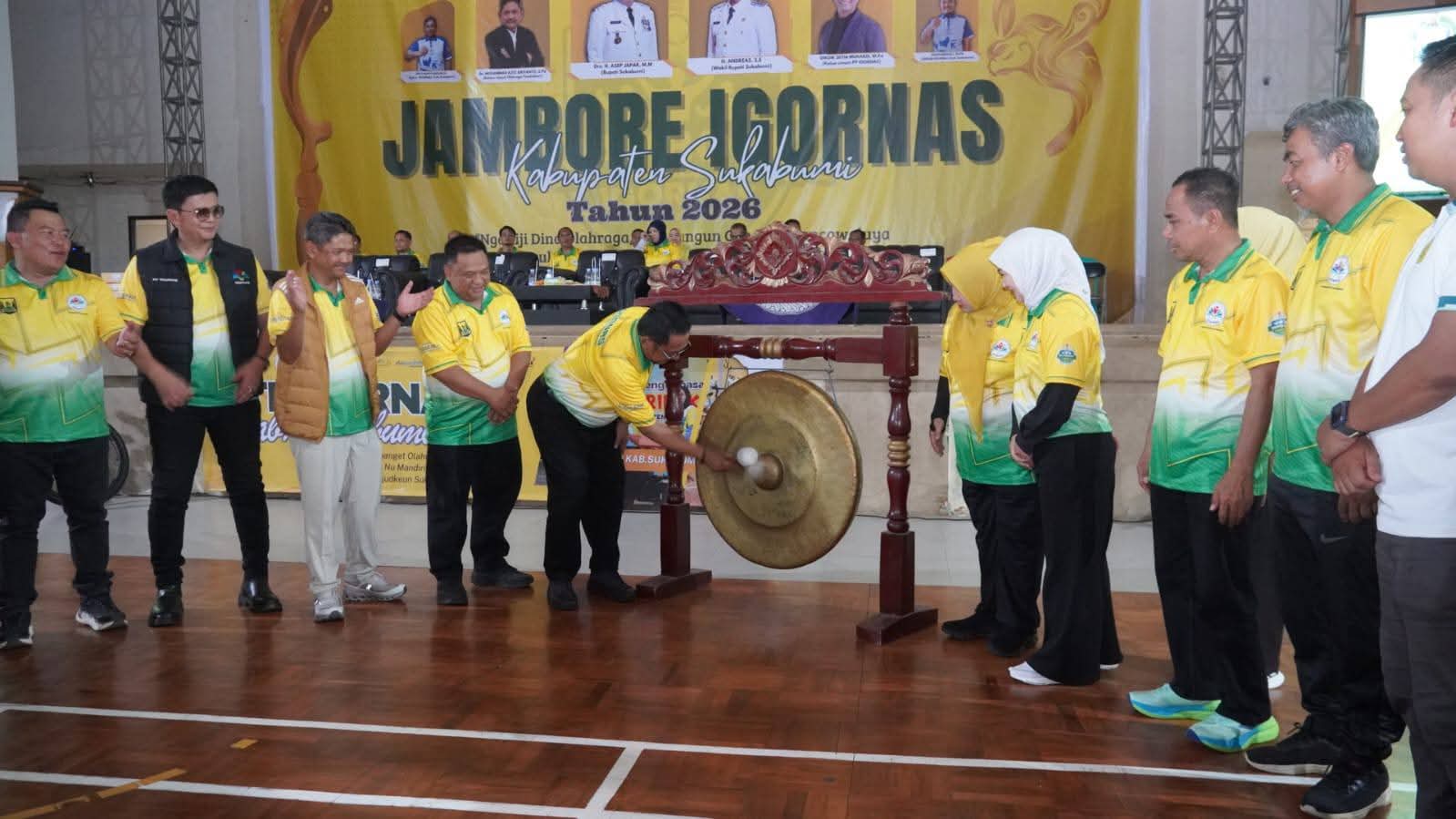 Jambore Igornas Sukses, Begini Pesan Moral Bupati dan Ketua DPRD Kabupaten Sukabumi
